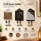 Metal Wall Book Holder