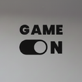 Game On Wall Decor – Gaming Room Wall Art | 24 × 12 Inches