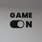 Game On Wall Decor – Gaming Room Wall Art | 24 × 12 Inches