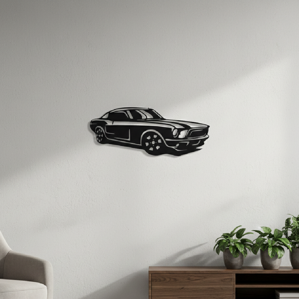 Classic Car Wall Art – Car Lover Wall Decor | 24 × 12 Inches