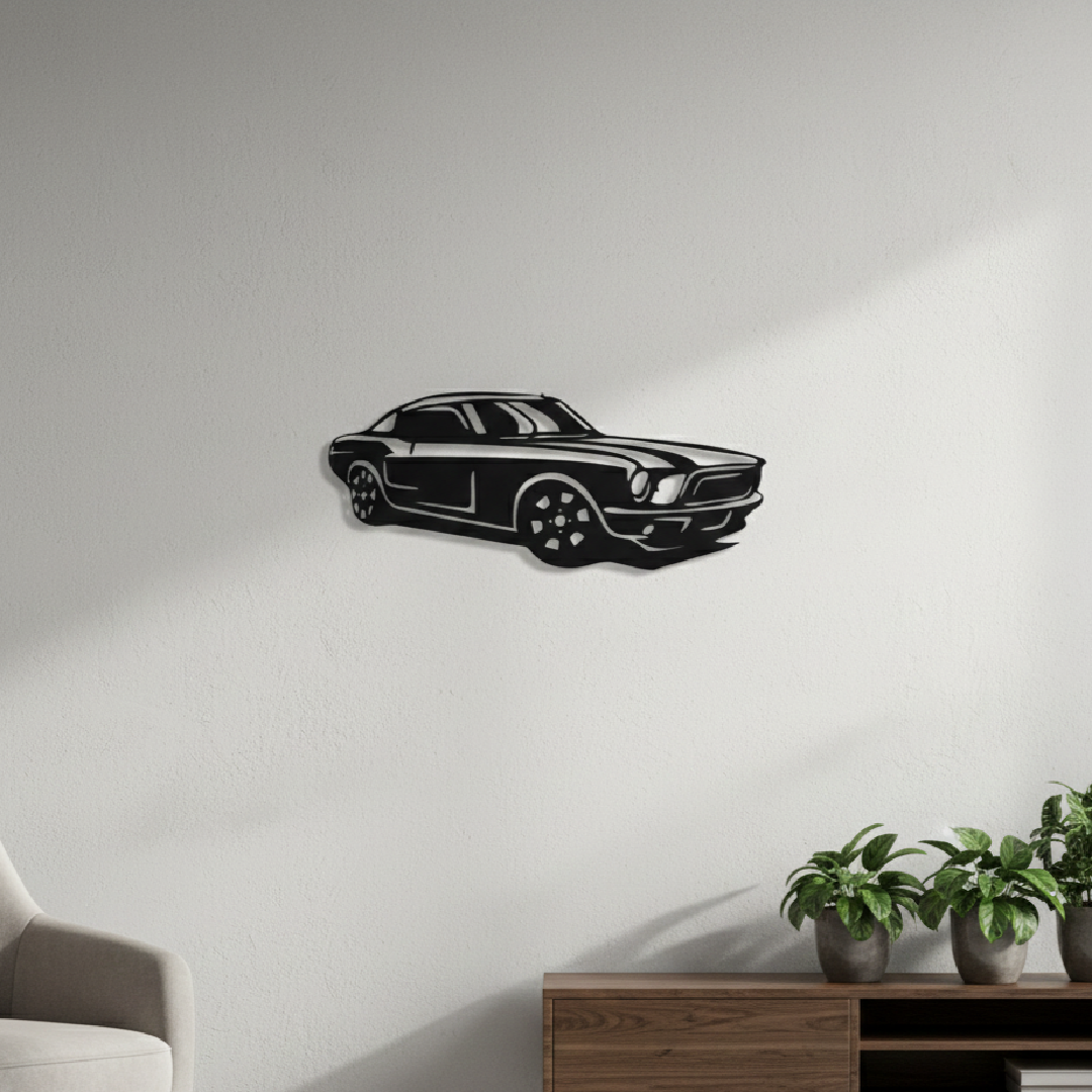 Classic Car Wall Art – Car Lover Wall Decor | 24 × 12 Inches