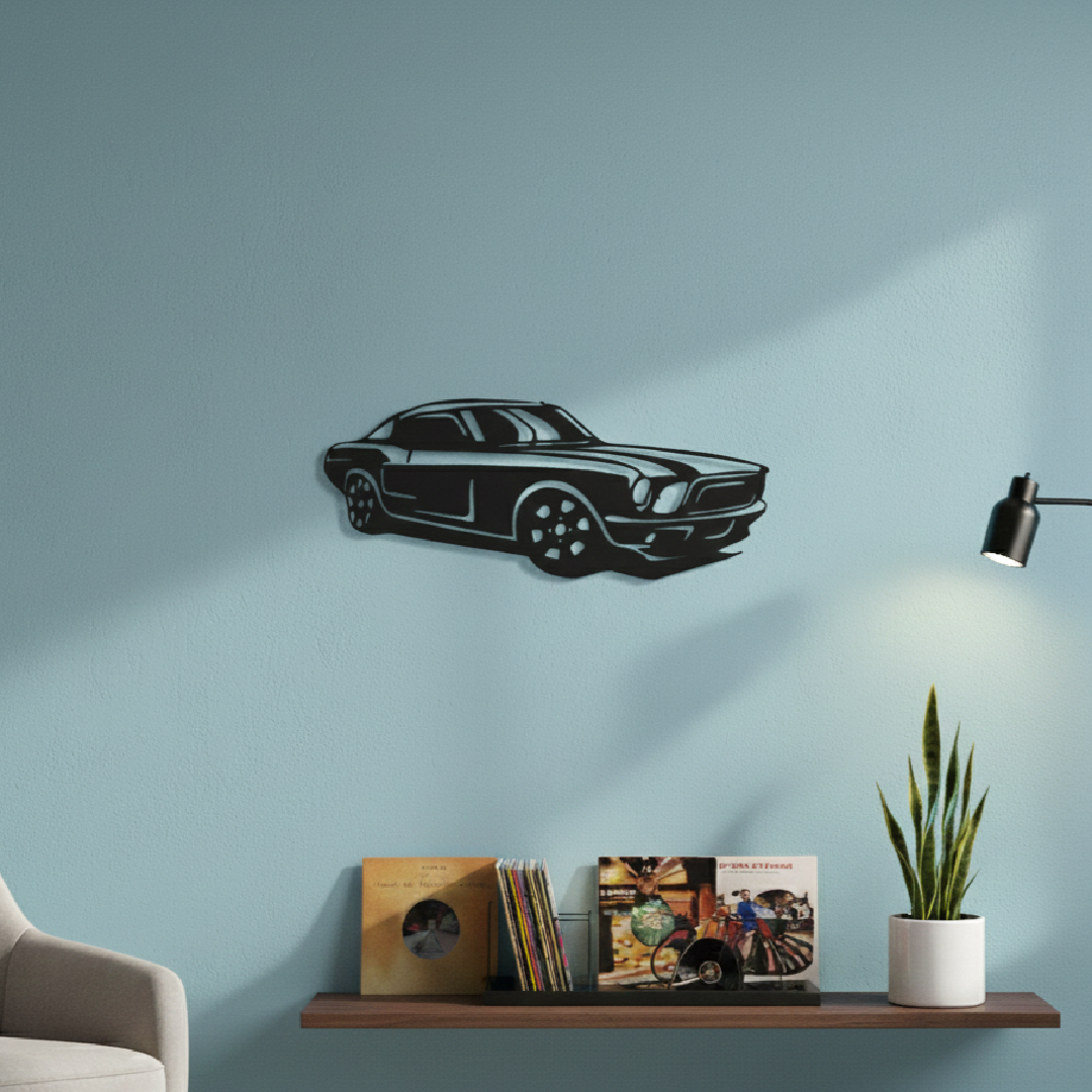 Classic Car Wall Art – Car Lover Wall Decor | 24 × 12 Inches