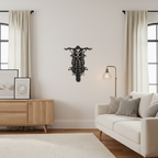 Classic Motorcycle Wall Art | 16×24 Inch | Modern Bike Wall Decor